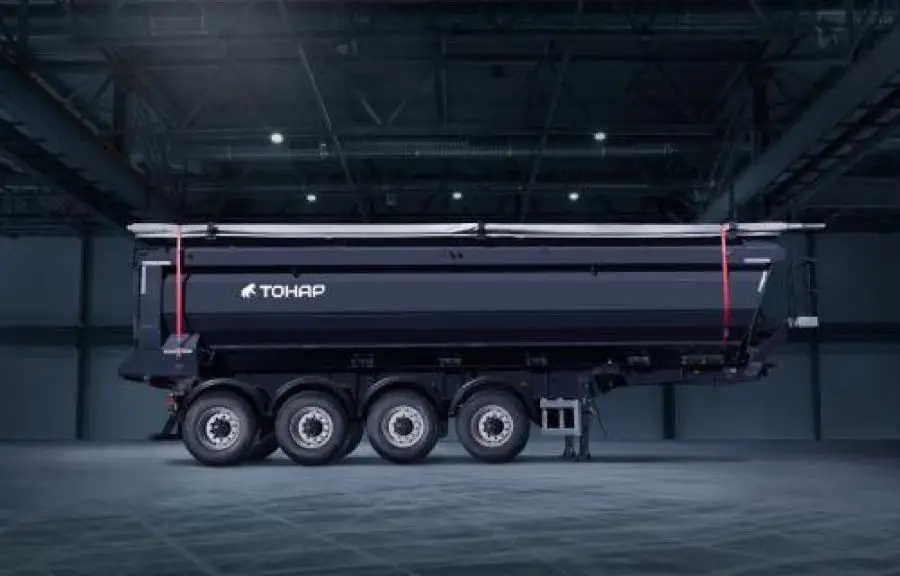 Полуприцеп с задней разгрузкой Тонар SH4-34 (9595)